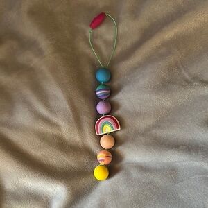 Handmade Rainbow/Colorful Silicone Teether